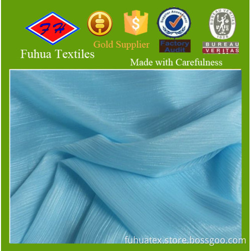 100% polyester crepe chiffon yoryu chiffon fabric